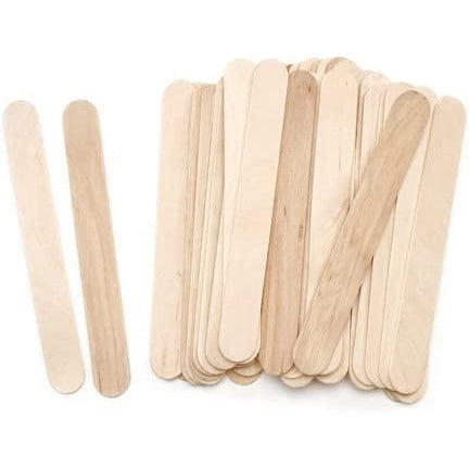 Jumbo Size Natural Wood Craft Sticks (Pack of 500)
