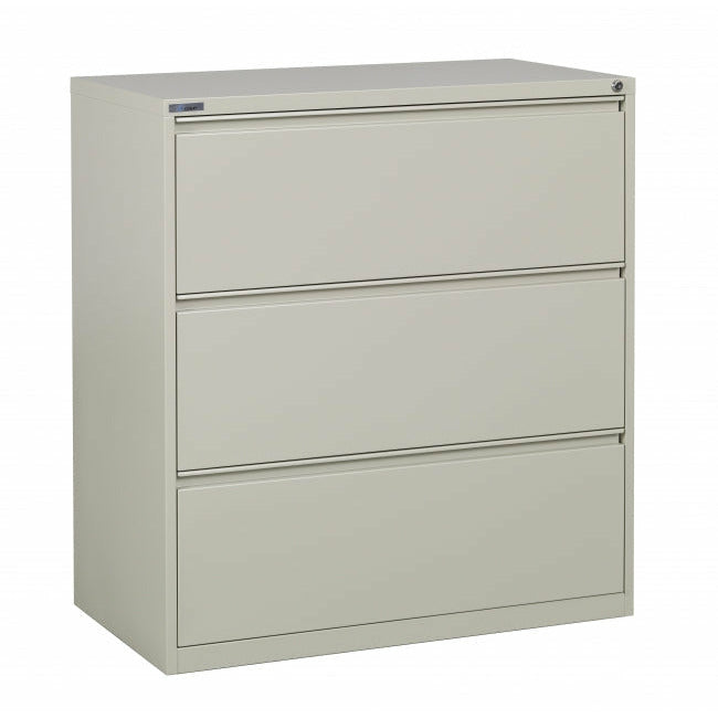 3 Drawer Lateral File With CoreRemoveable Lock & Adjustable Glides