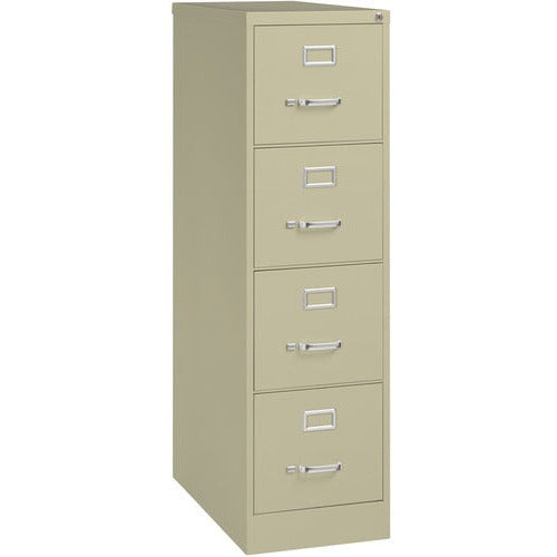 Lorell Vertical file - 4-Drawer - Putty
