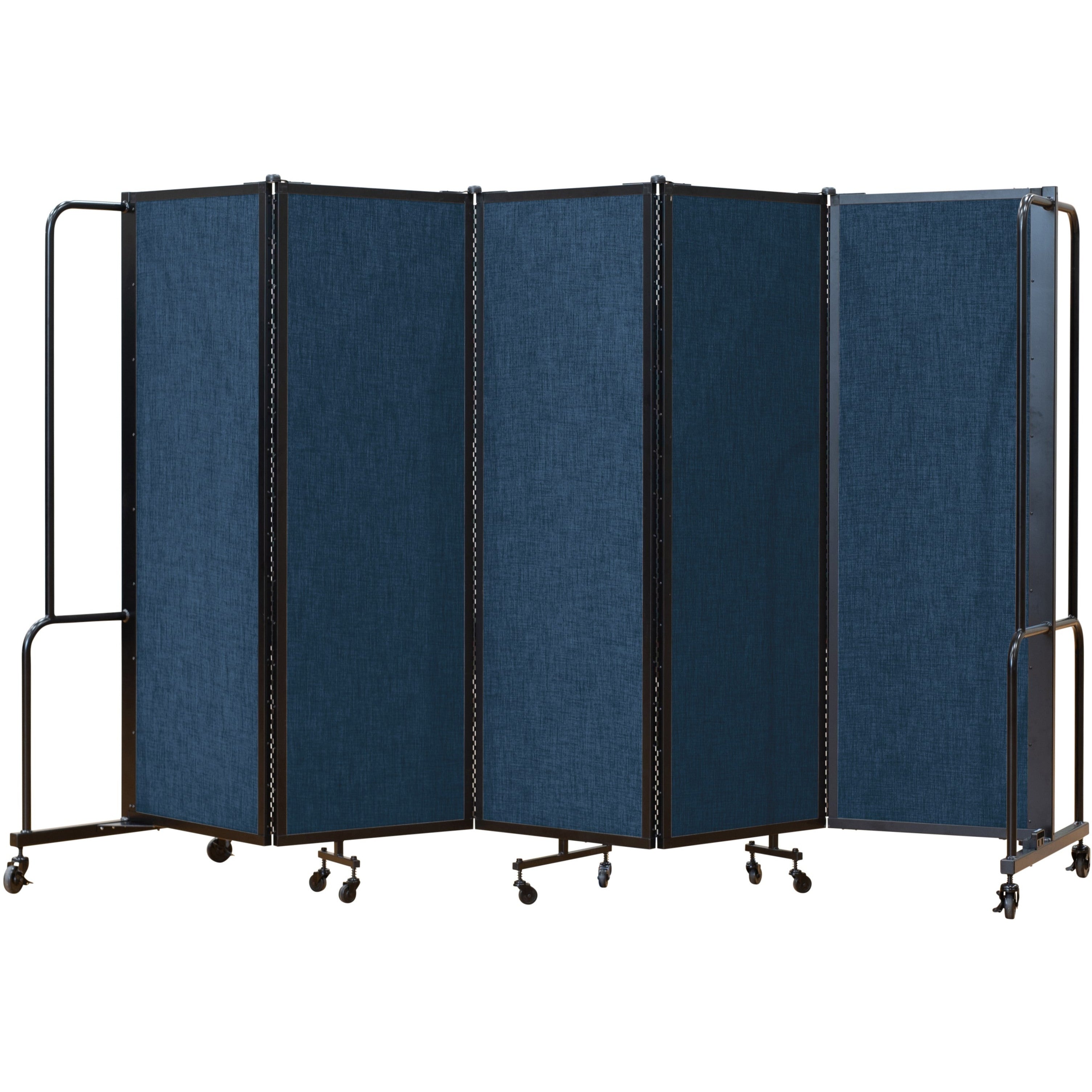 NPS® Room Divider, 6' Height, 5 Sections, Blue