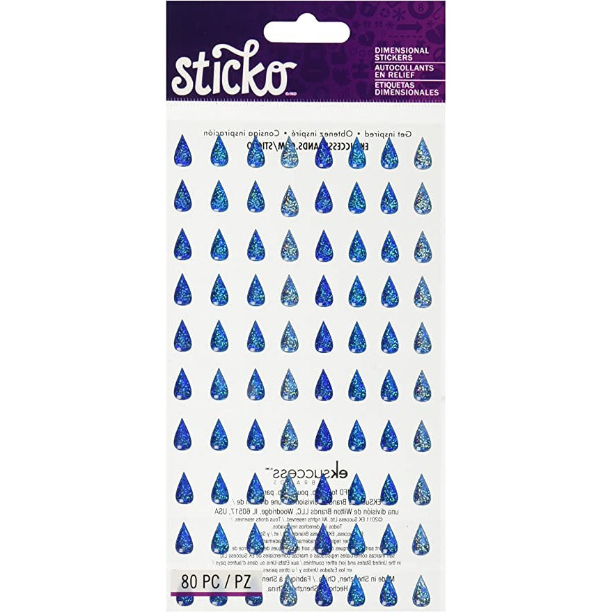 Raindrop Stickers
