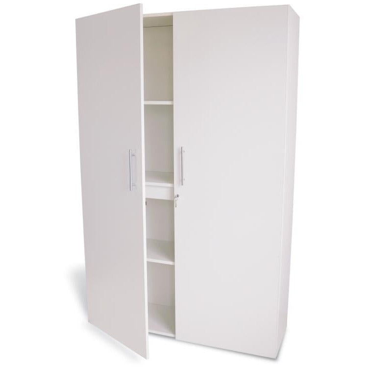 Whitney White Tall And Wide Wall Cabinet