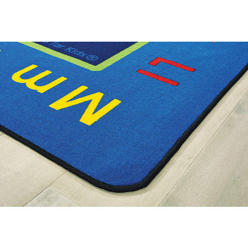 Basic Concepts Literacy Rug, 8'4" x 13'4" Rectangle