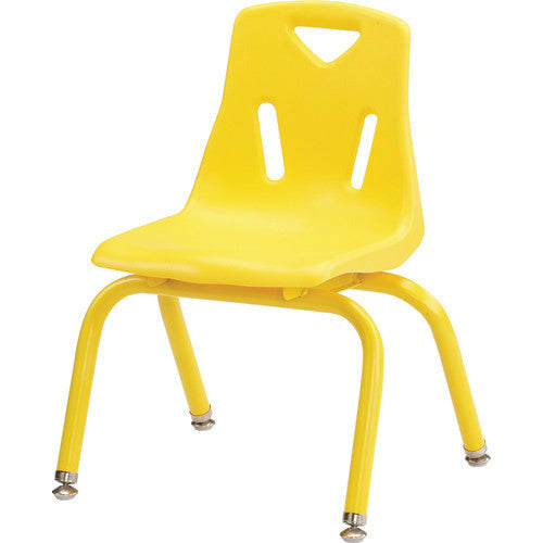 Berries® Stacking Chair with Powder-Coated Legs, 10" Height