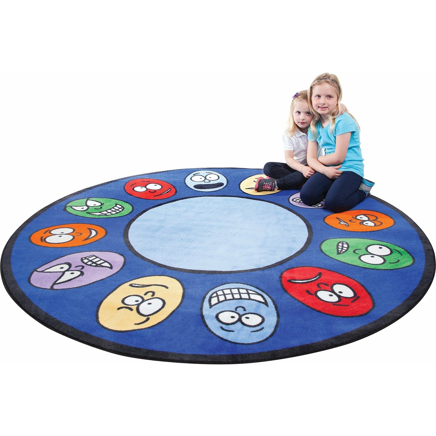 Expressions Educational Rug, 6'6" Round