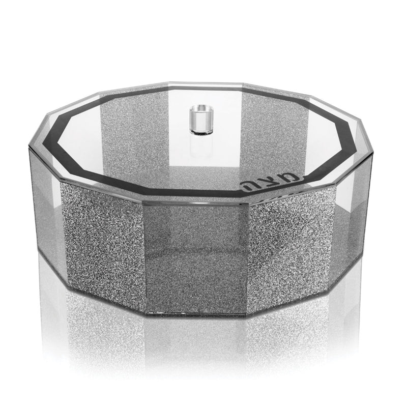 Lucid Matzoh Box in Glitter Silver