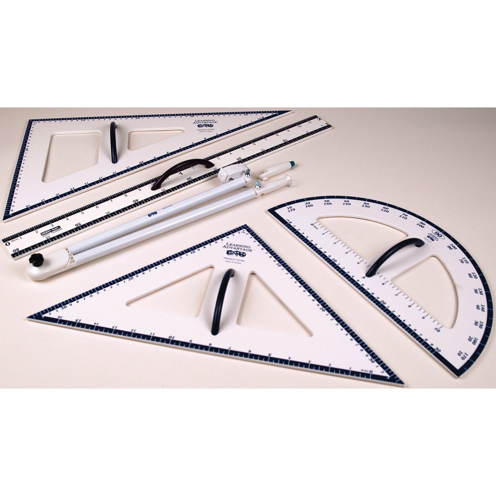 Magnetic Dry Erase Measurement Tools, Set of all 5