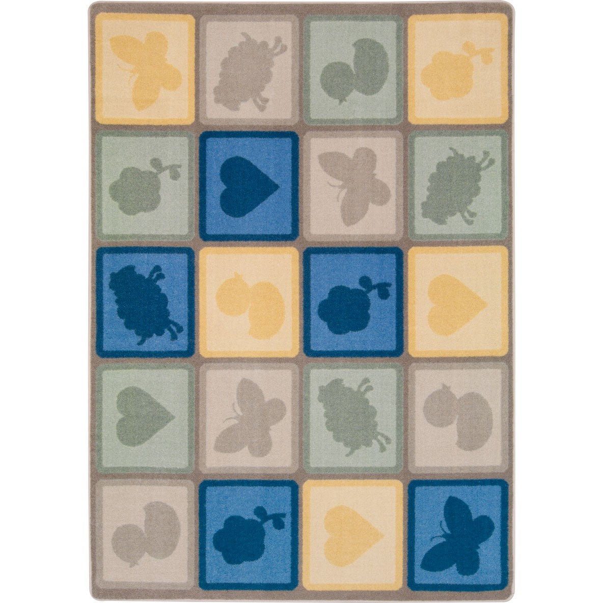 Cuddly Creatures™ Rug, 7'8" x 10'9" Rectangle