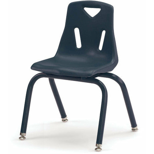 Berries® Stacking Chair with Powder-Coated Legs, 16" Height