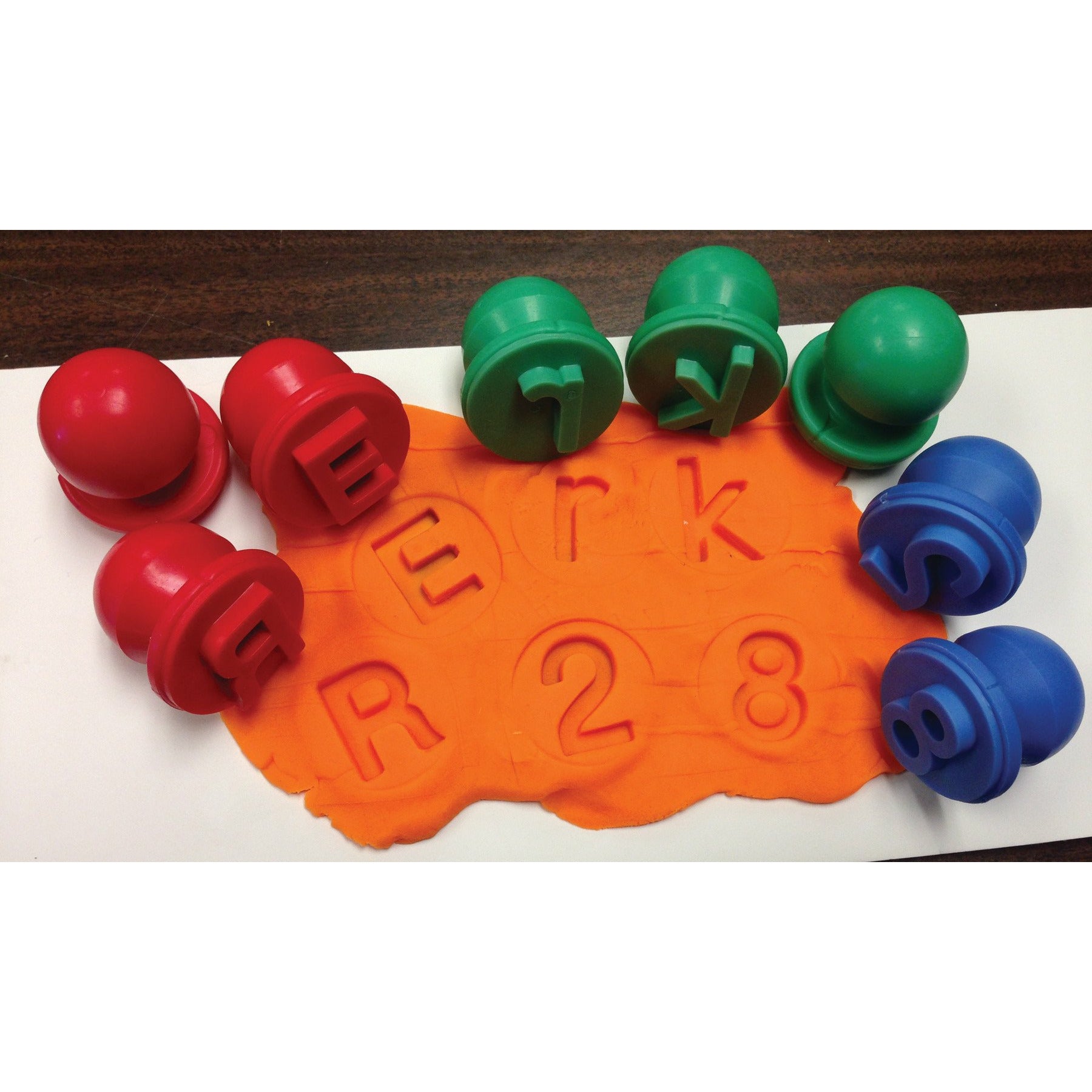 READY 2 LEARN® Dough & Paint Stampers, Uppercase Alphabet
