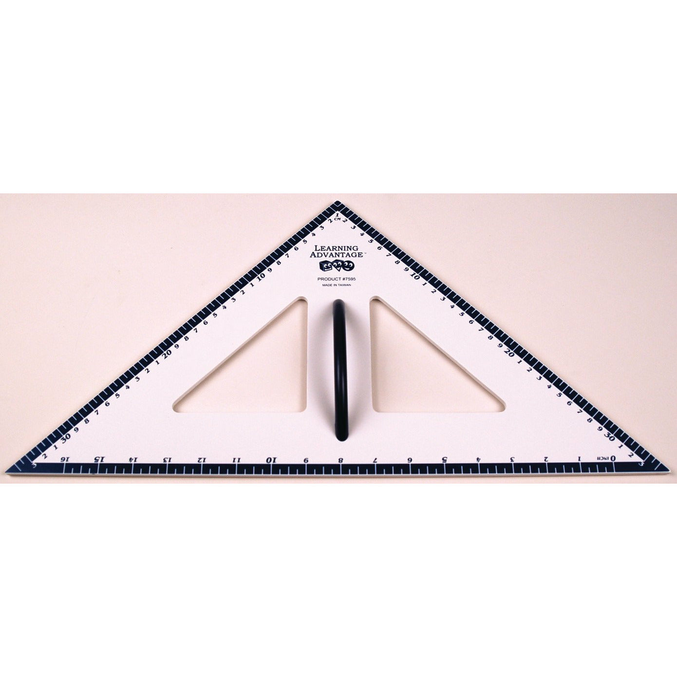 Magnetic Dry Erase Measurement Tool, 45/45/90 Triangle