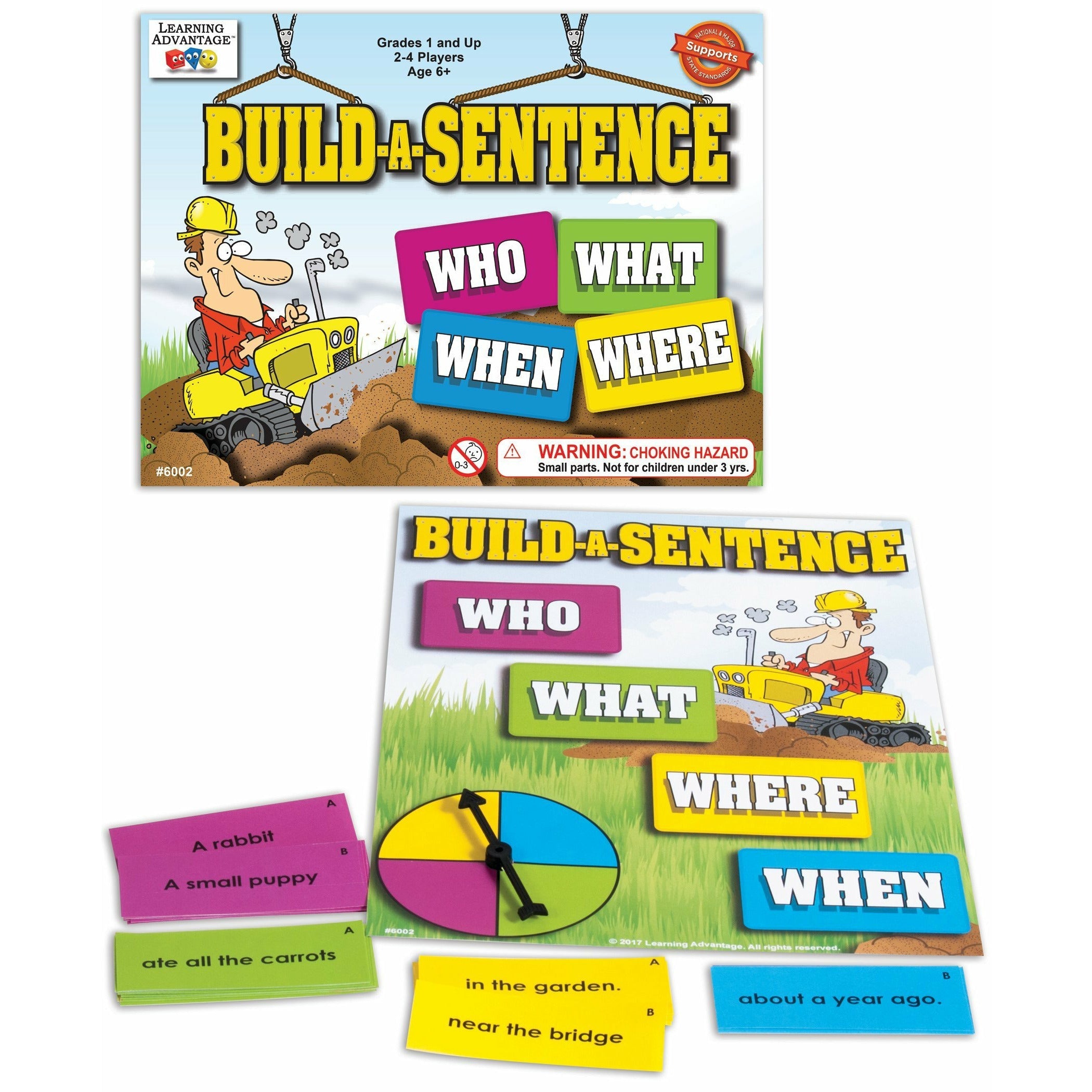 Build-A-Sentence Game