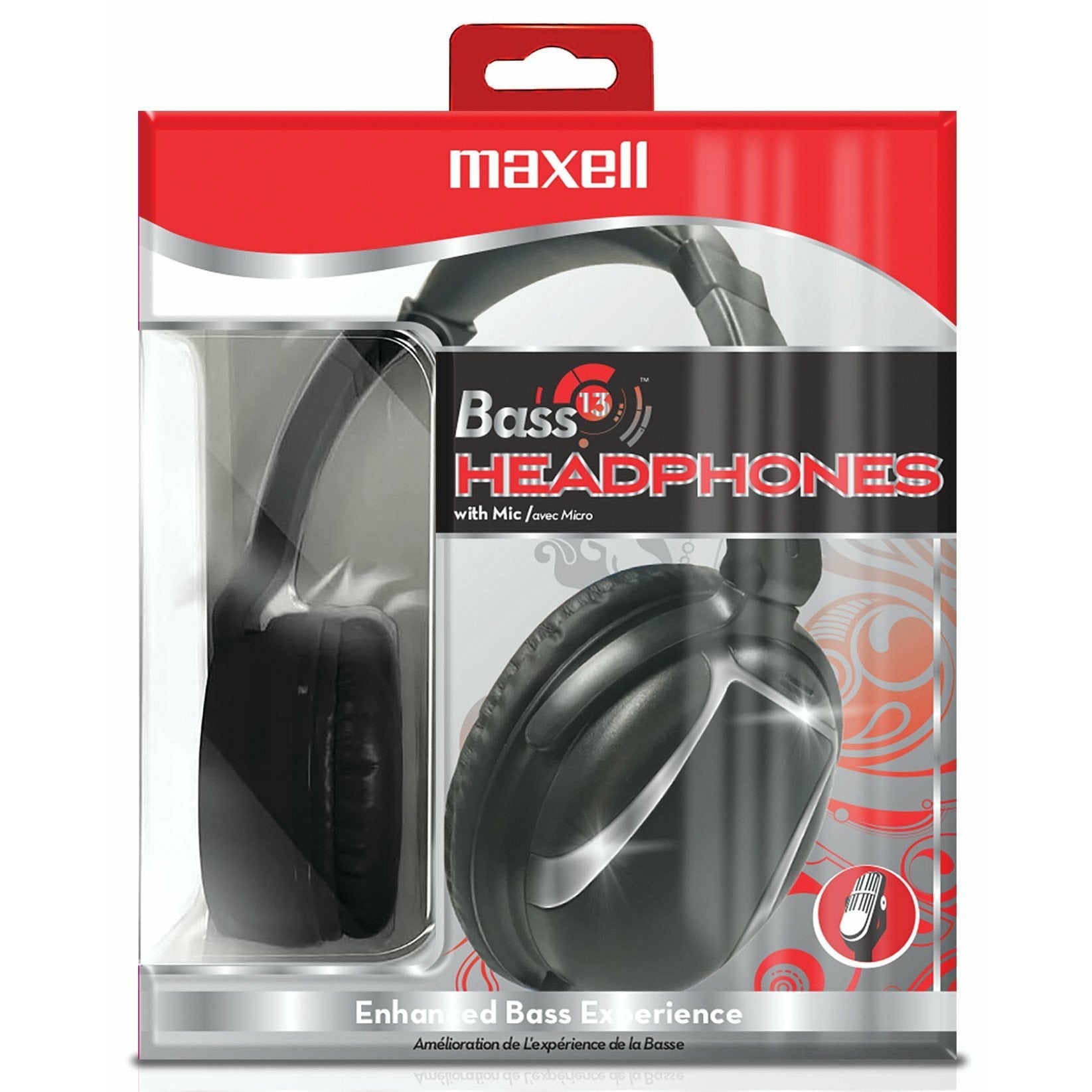 Maxell Bass13™ Headphones with Mic