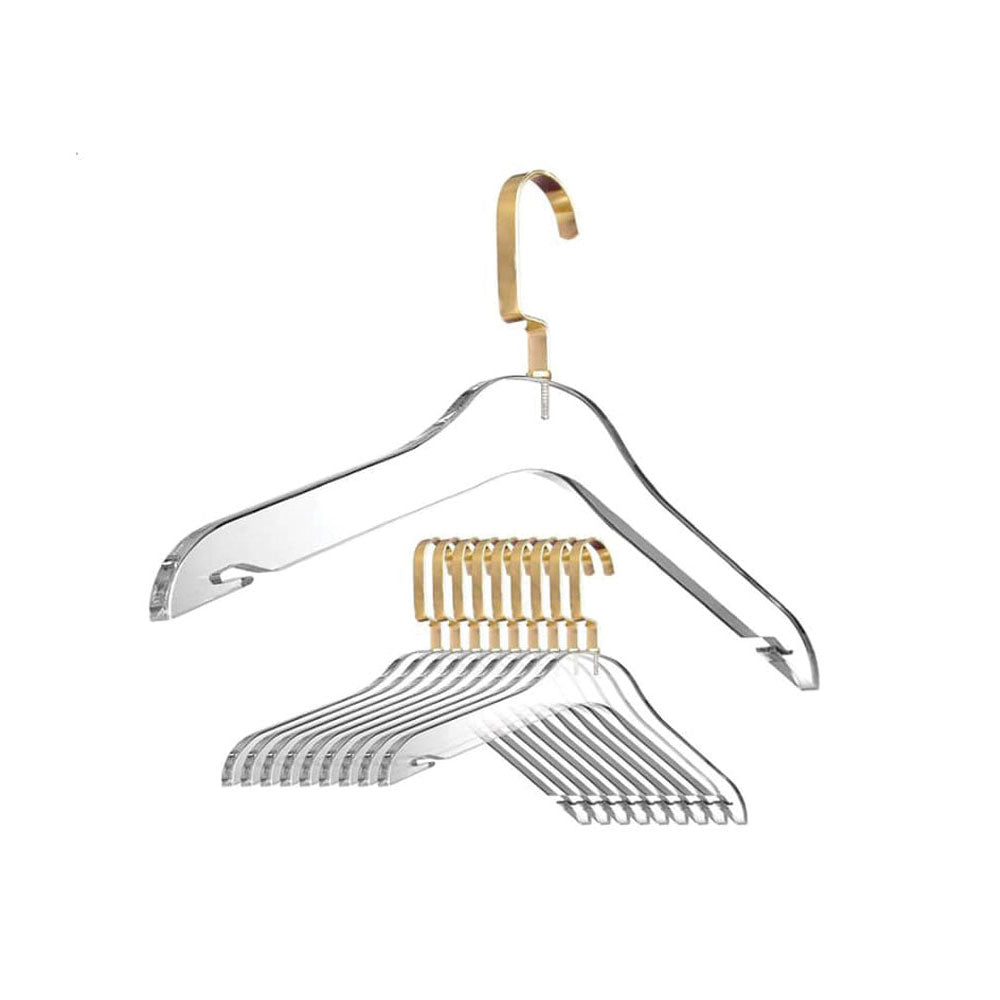 Gold Hook Acrylic hangers