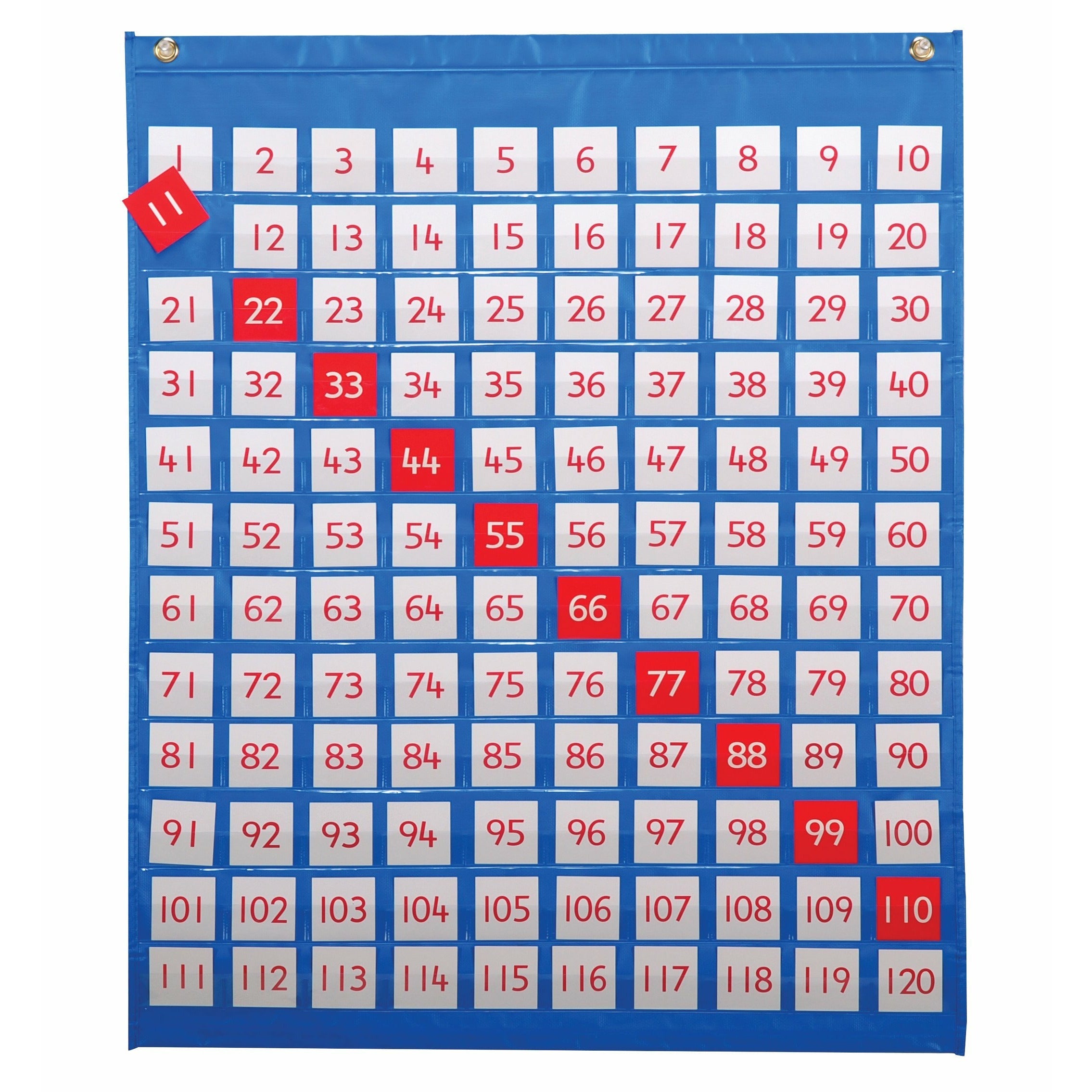 1–120 Pocket Chart