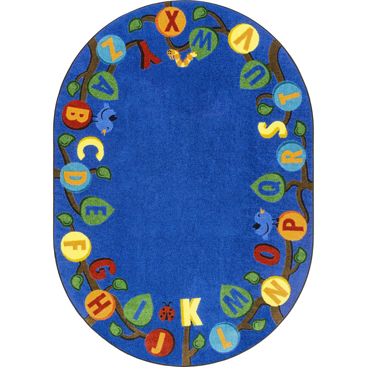 Learning Tree™ Rug, 5'4" x 7'8" Oval