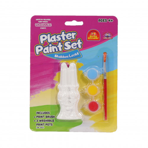 Plaster Paint Set - Shabbos Lecht