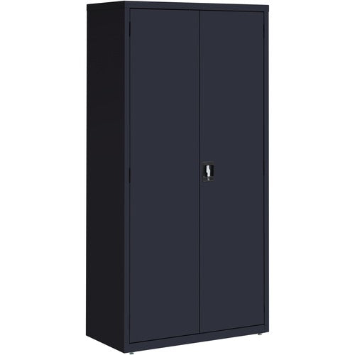 Lorell Fortress Series Storage Cabinet. Black