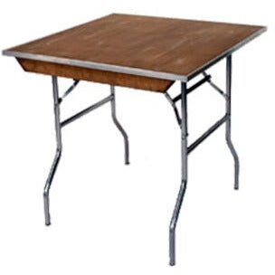 Maywood MO60SQFLD - Square Folding Table, 60 x 60 x 30 in.
