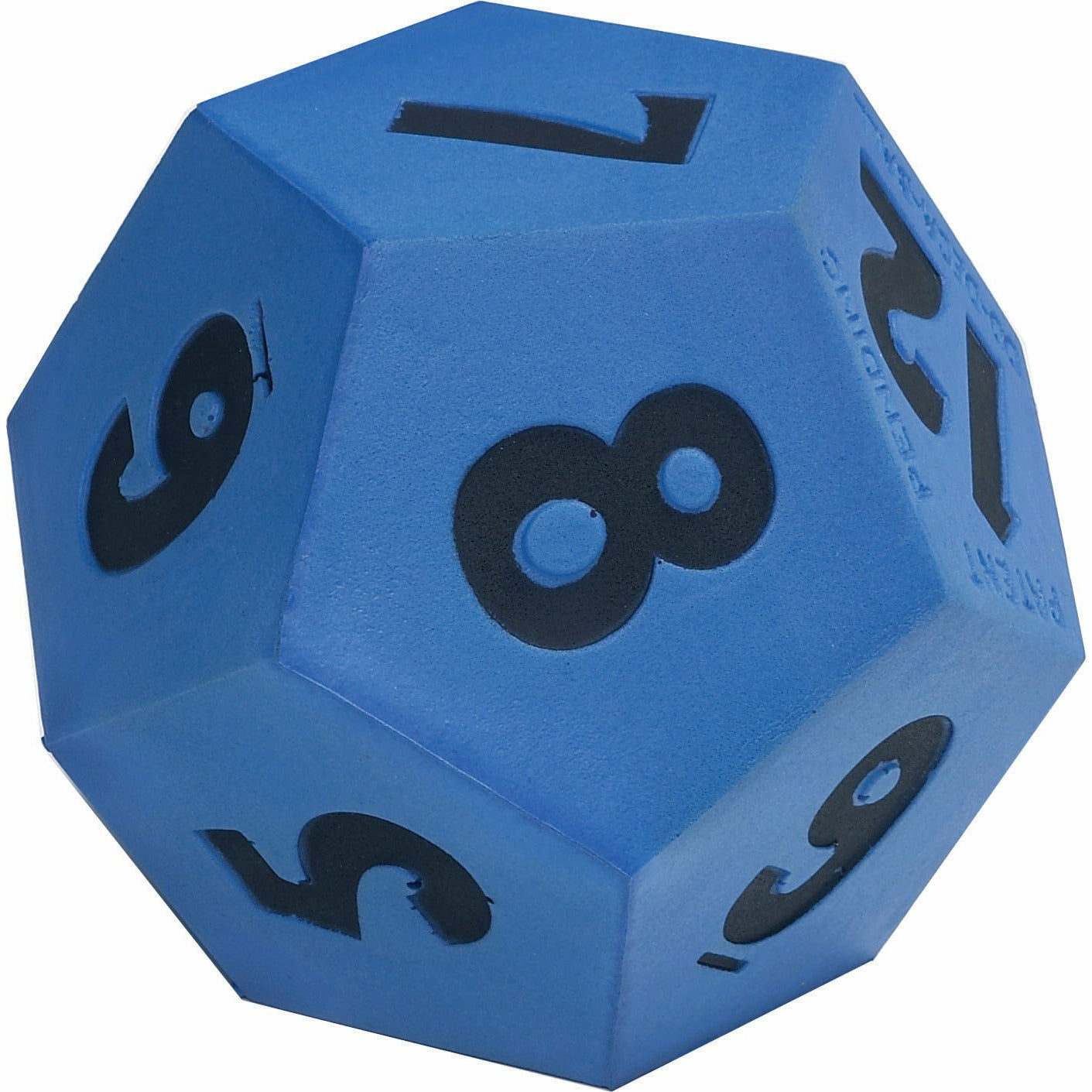 Jumbo Polyhedra Foam Dice, 12-sided