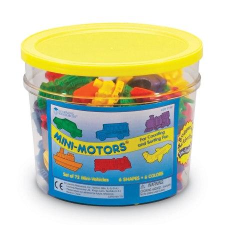 Mini Motors  Counters, Set of 72