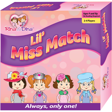 Lil MIss Match Board Game