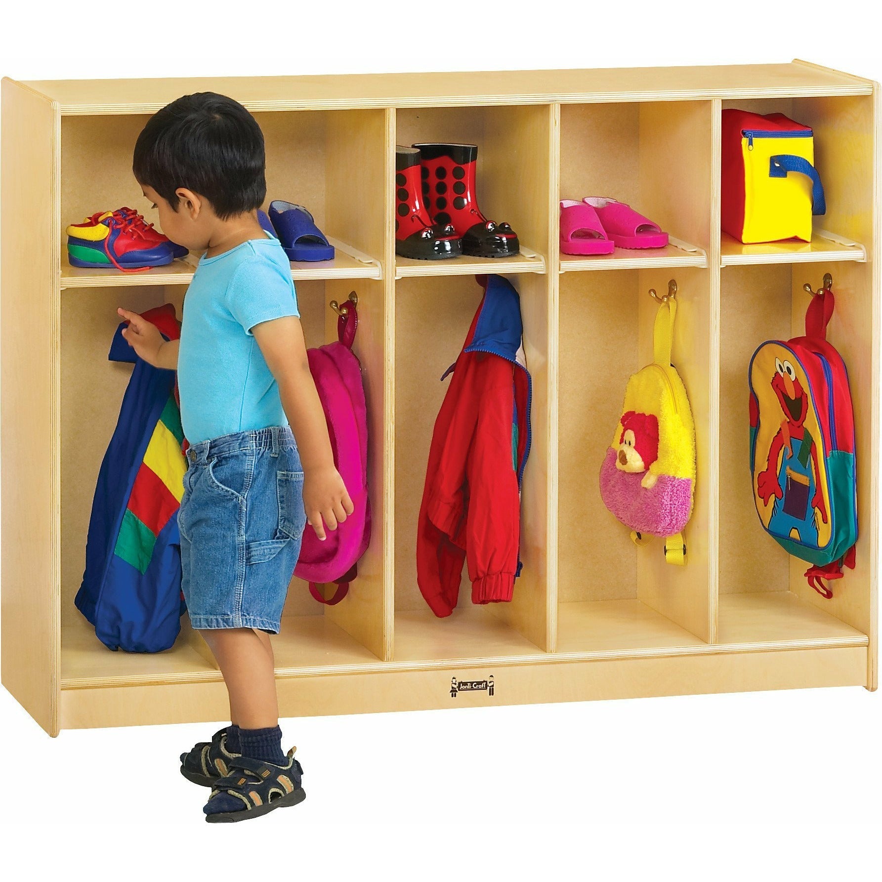 Jonti-Craft® Toddler 5-Section Coat Locker