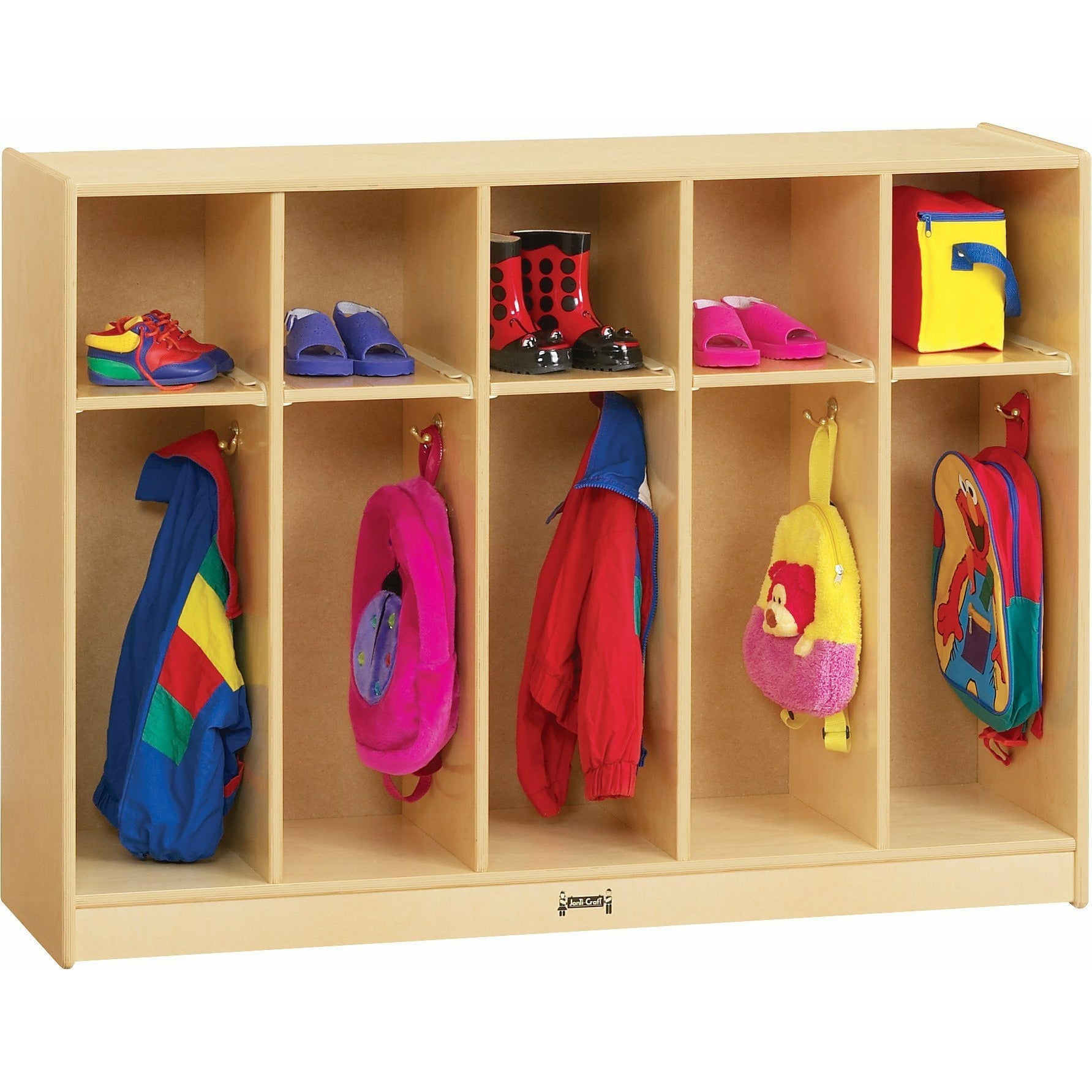 Jonti-Craft® Toddler 5-Section Coat Locker