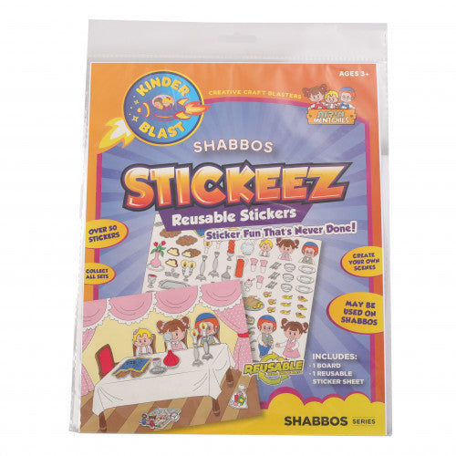 Shabbos Stickeez - Reusable Stickers