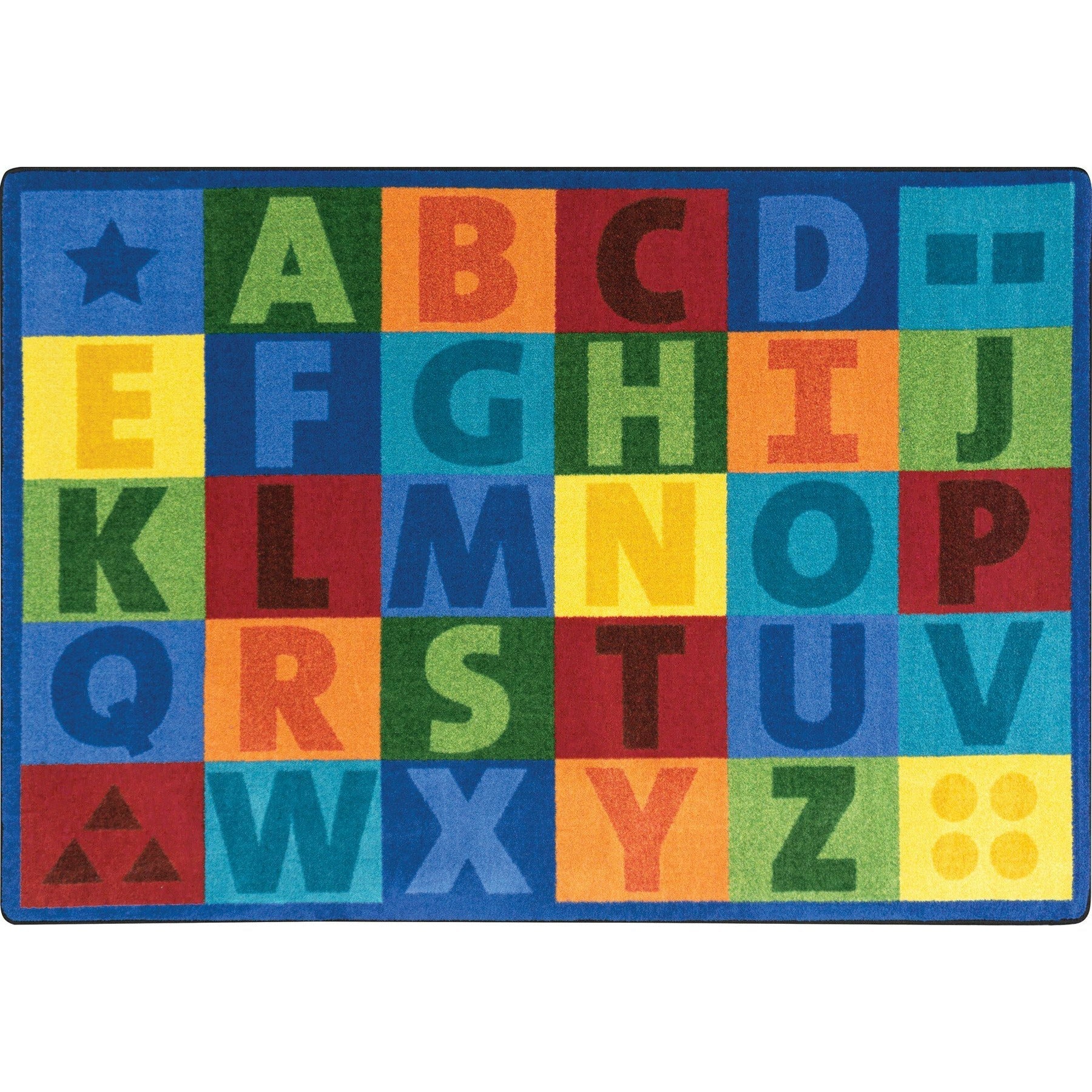 Colorful Learning Rug, Rectangle
