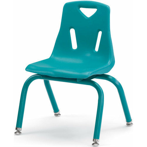 Berries® Stacking Chair with Powder-Coated Legs, 10" Height