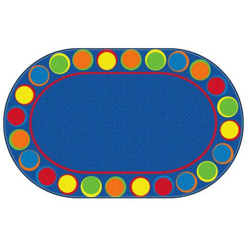 Sitting Spots™ Rug, 10'6" x 13'2" Oval, Primary