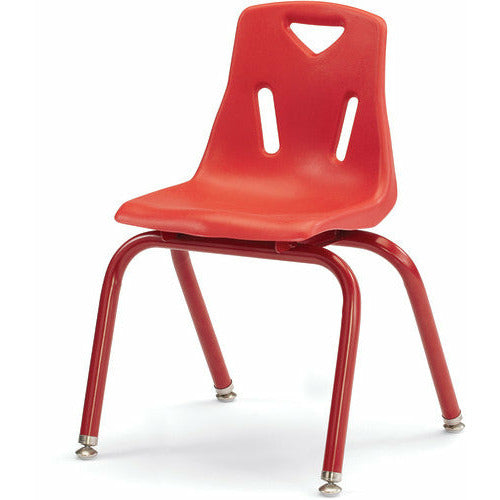 Berries® Stacking Chair with Powder-Coated Legs, 14" Height