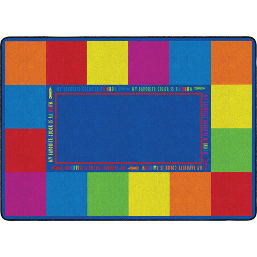 My Favorite Color™ Rug, 6' x 8'4" Rectangle