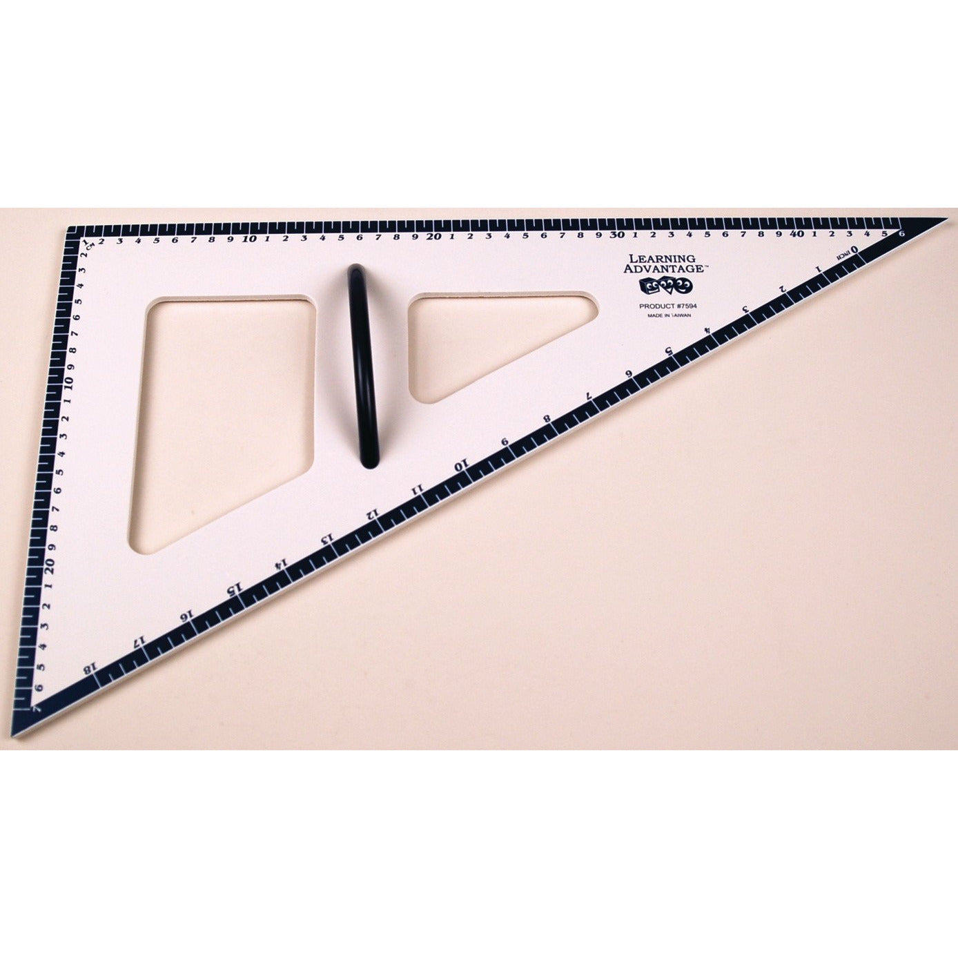 Magnetic Dry Erase Measurement Tool, 30/60/90 Triangle